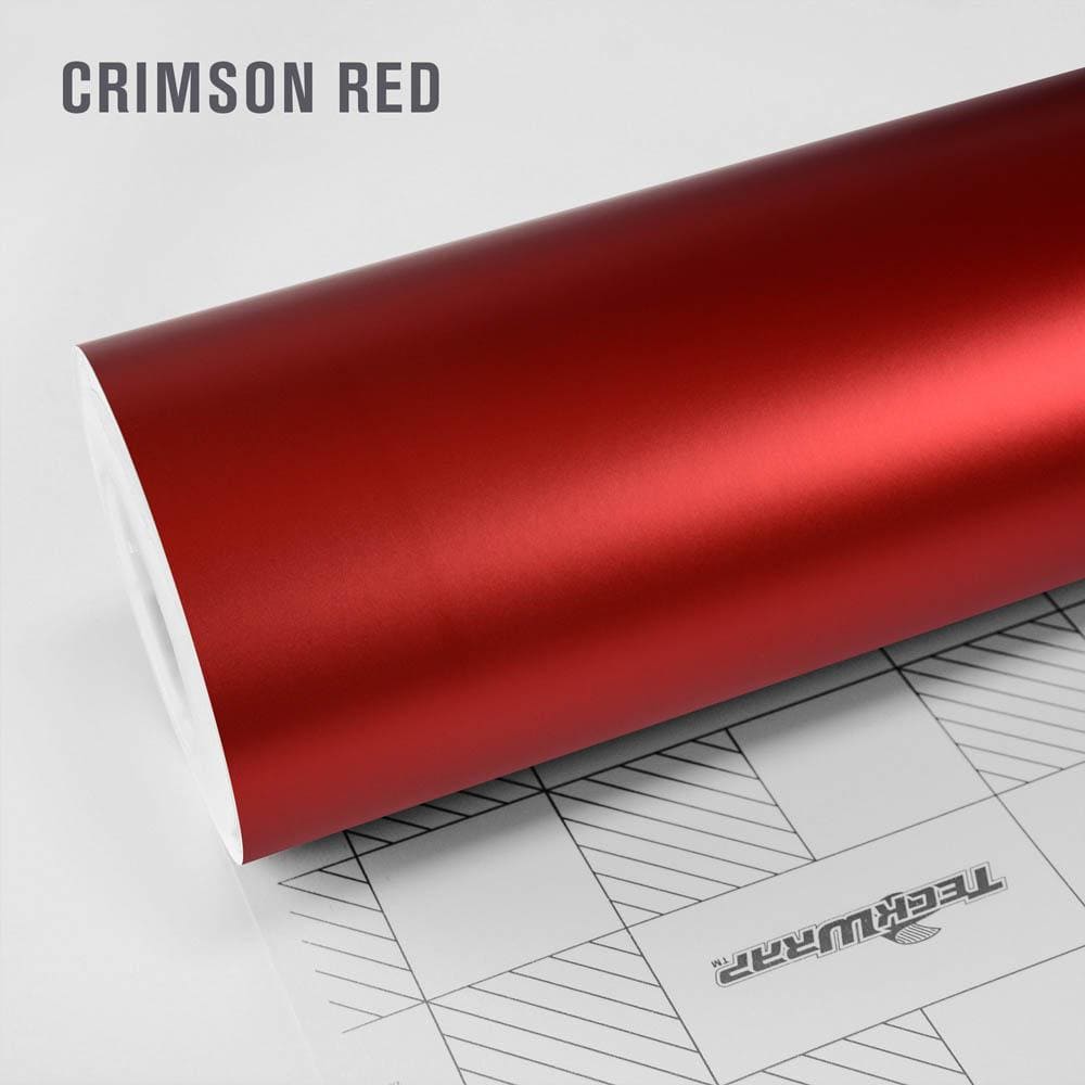 VCH401-S Crimson red Satin Chrome TeckWrap Distribuitor Oficial