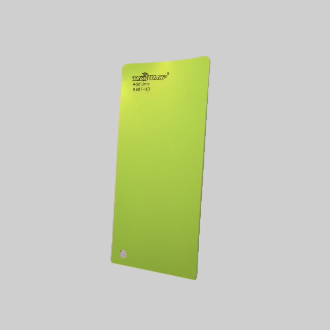RB07-HD Acid lime Gloss Metallic HD TeckWrap Distribuitor