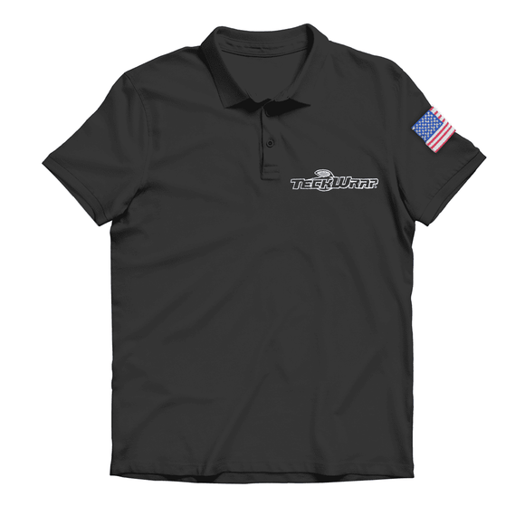 Black Short Sleeve T-shirt by TeckWrap TeckWrap Europe
