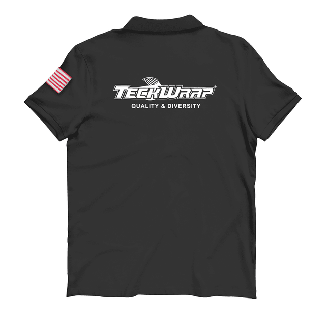 Black Short Sleeve T-shirt by TeckWrap TeckWrap Europe